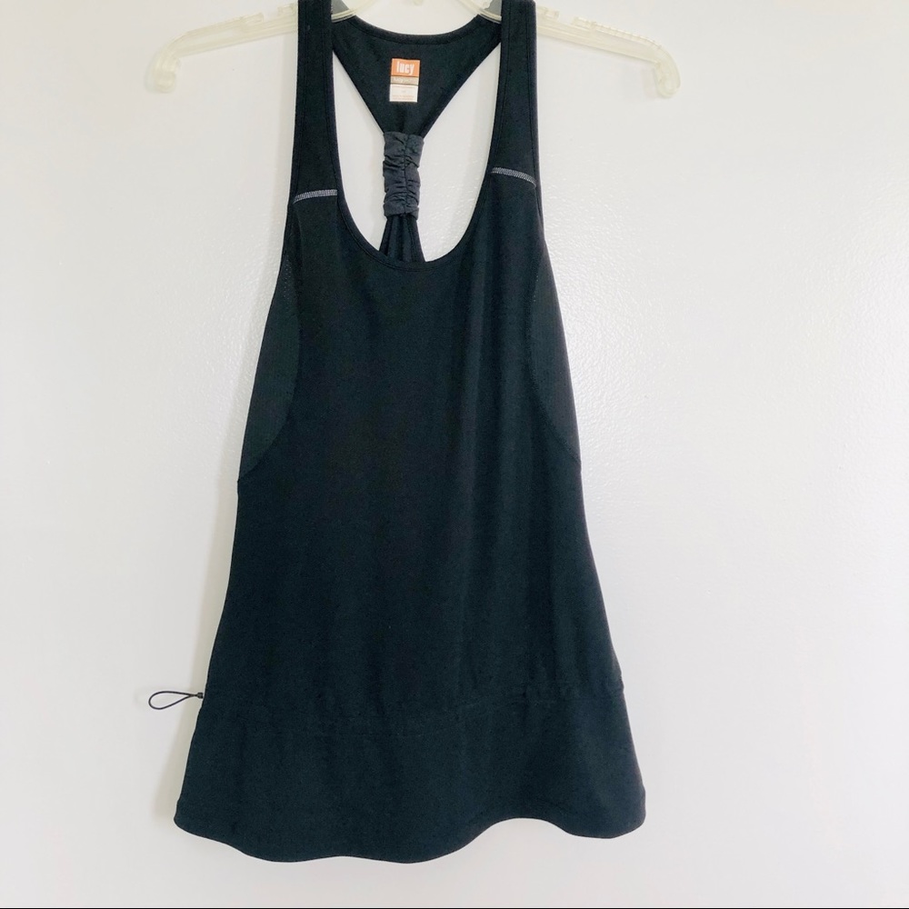 Lucy Tech Athletic Black Tank Top